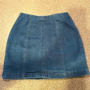 Altar’d state blue Jean skirt